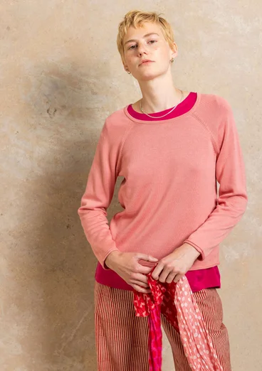 Pull en coton biologique/lyocell - fleur de cerisier