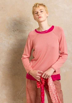 Pull en coton biologique/lyocell - fleur de cerisier