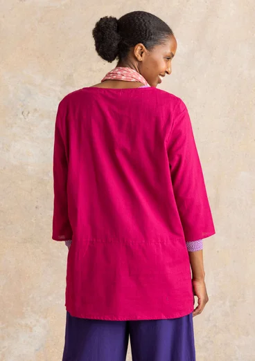 Tunika „Vendela“ aus Bio-Baumwollgewebe - alpenveilchen