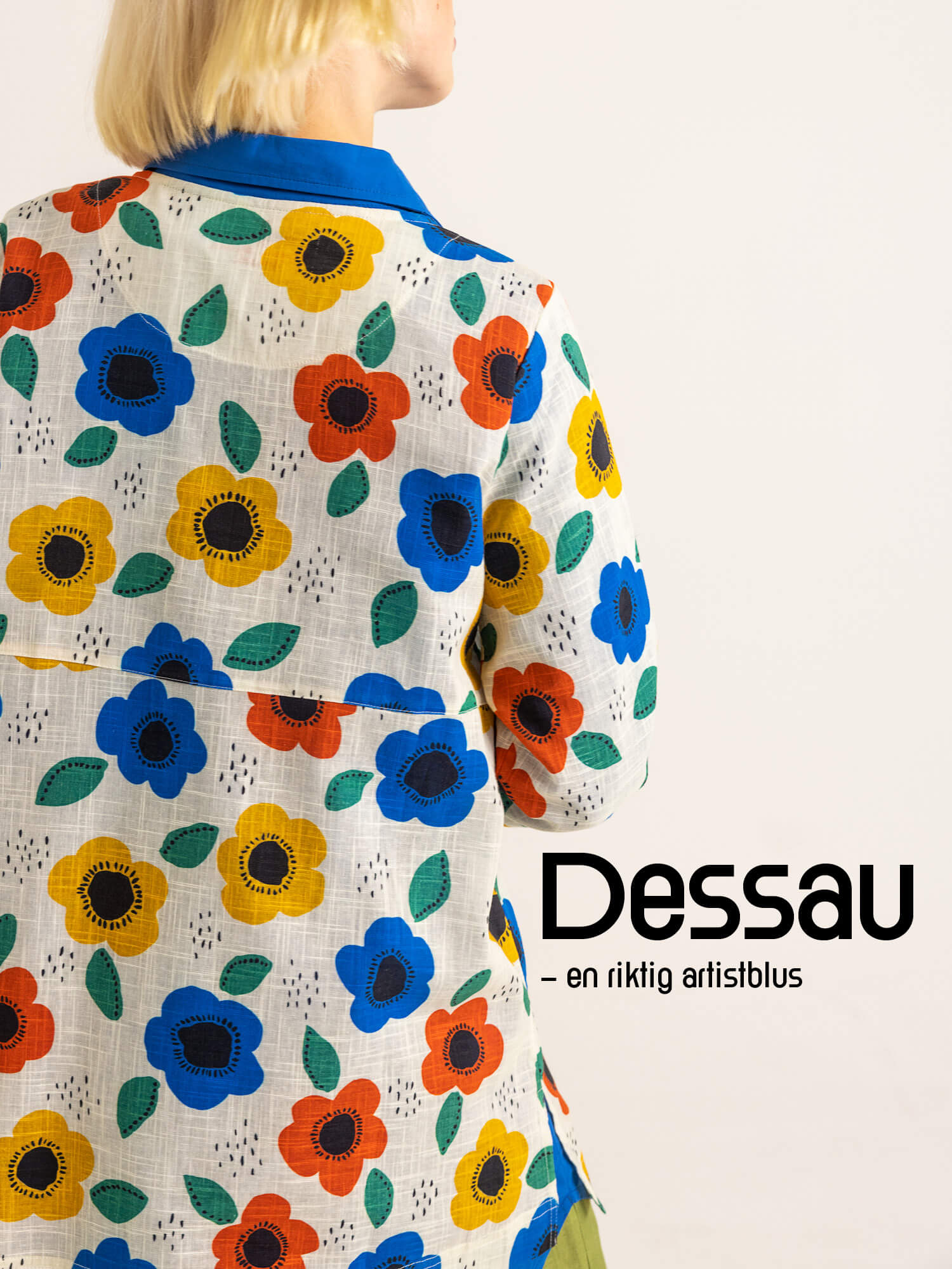 Blus ”Dessau” i ekologisk bomull