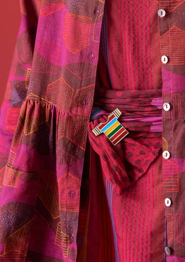 Broche "T-shirt" en argent - argent