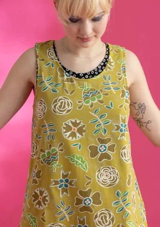 Jerseytop aus Bio-Baumwolle/Elasthan - guave