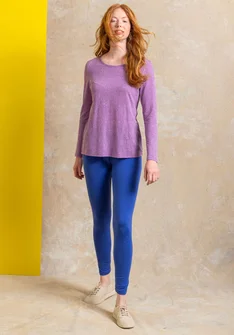 Legging ”Bianca” en jersey de lyocell/élasthanne - lupin
