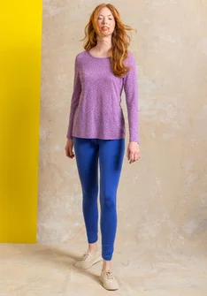 Legging ”Bianca” en jersey de lyocell/élasthanne - lupin
