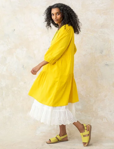 Woven dress in organic cotton - ananas