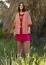 Kimono tissé ”Willow” en coton biologique (henné L)