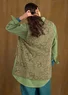 “Lush” knitted wool waistcoat (cedar M)