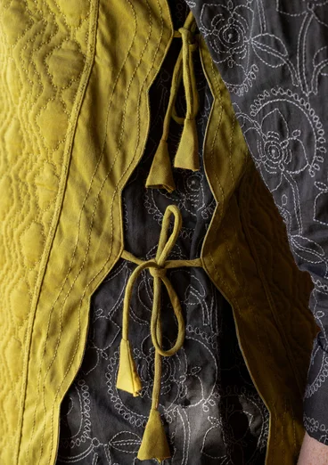 “Noor” organic cotton quilted waistcoat -