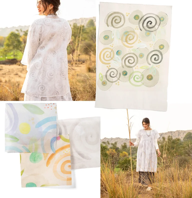 Gudrun’s watercolour spirals