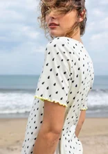 Top "Drop" van biologisch katoen - ongebleekt