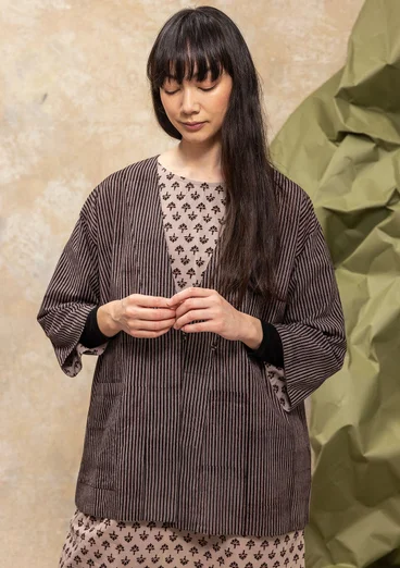 Kimono tissé ”Willow” en coton biologique - kashish