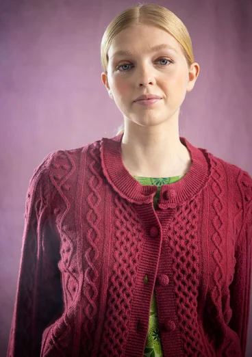 Strickjacke „Eternity“ aus Lammwollmischung - terrazzorosa
