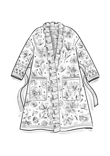 Strickjacke „Nectar“ aus Bio-Baumwolle - indigoblau