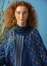Gilet "Andes" en coton biologique/recyclé (indigo XS)