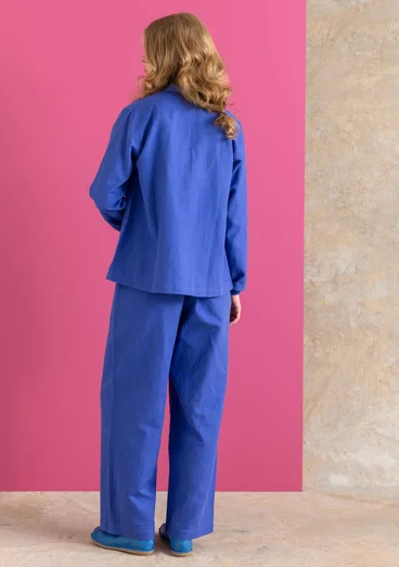 Webhose „Esme“ aus Bio-Baumwolle/Leinen - lupine