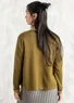 Strickjacke aus Bio-/Recycling-Baumwolle (dunkelolive M)