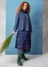 Gilet "Andes" en coton biologique/recyclé (indigo XS)