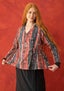 “Himalaya” blouse in organic cotton opal green thumbnail
