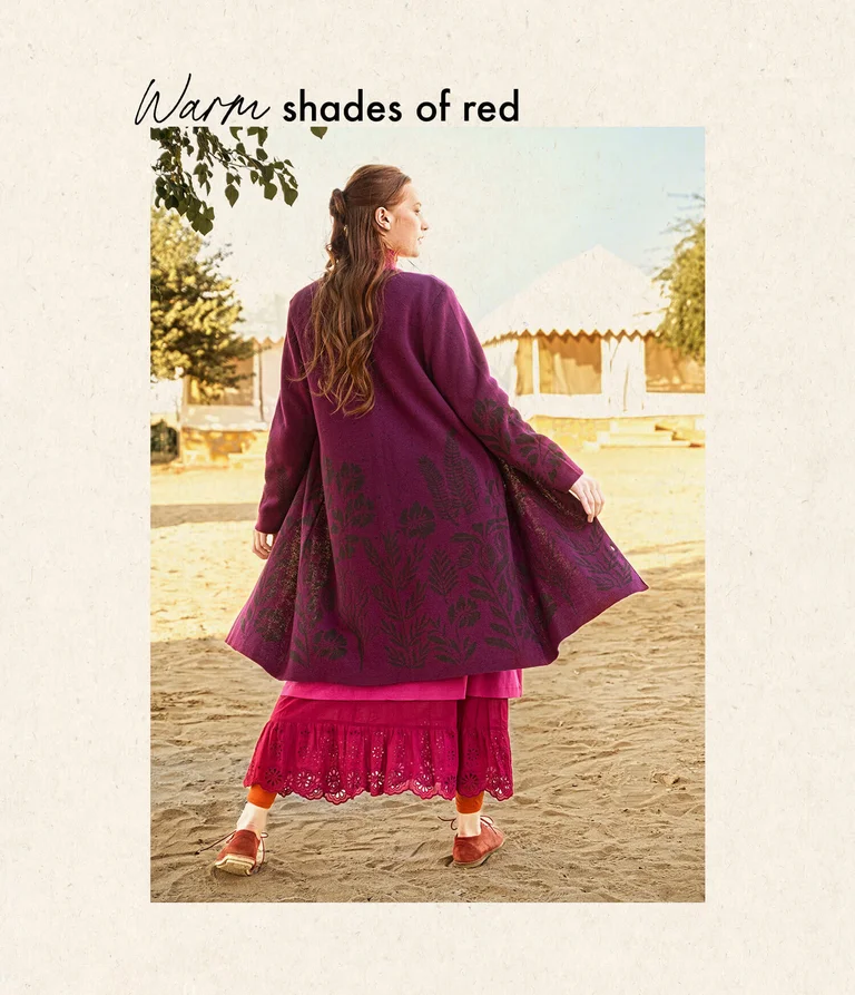 “Dawn” long cardigan in ramie/recycled cotton