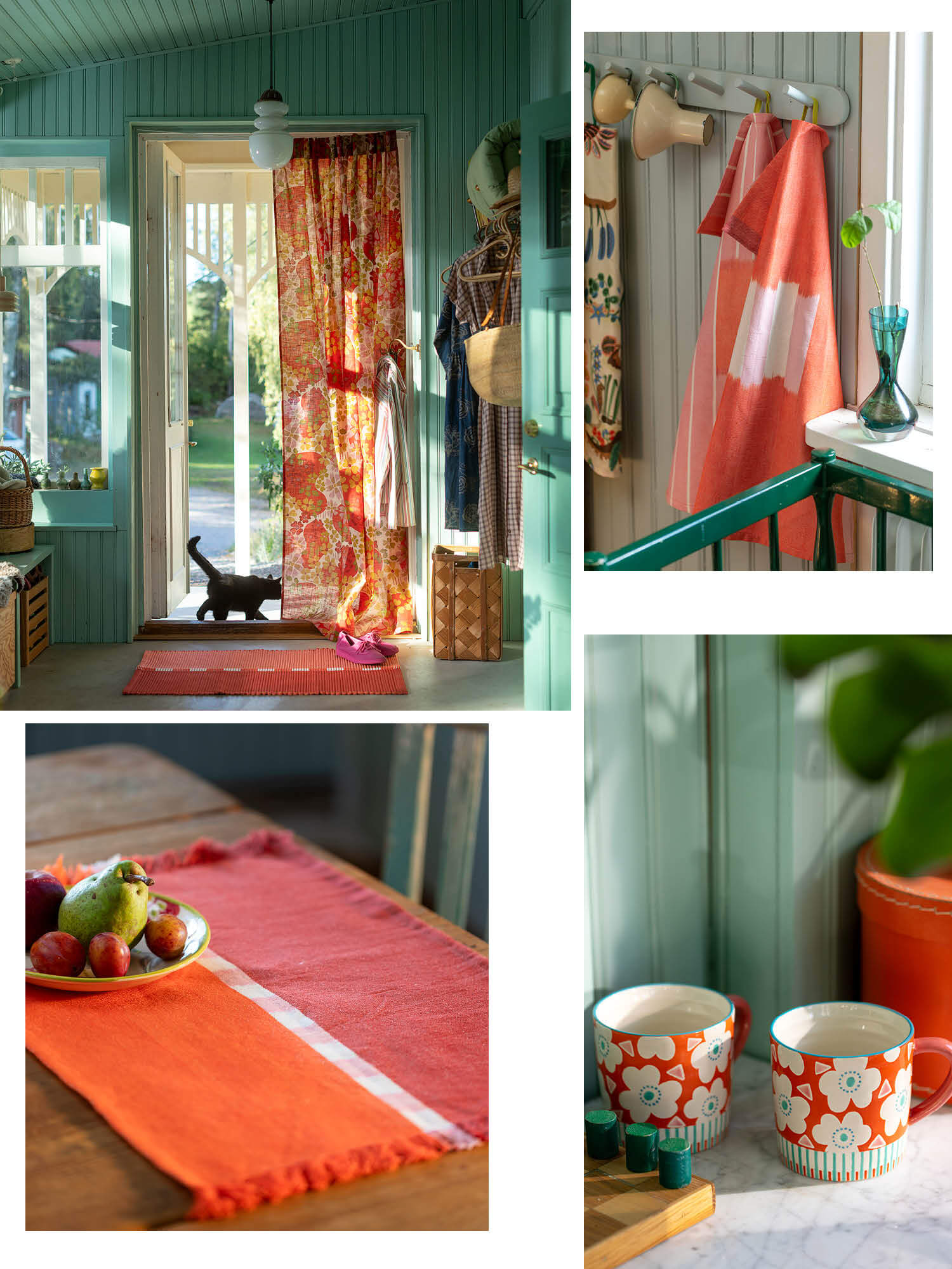 Ikat and flowers | Colorful home textiles | Summer 2026