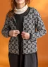 Gilet « Freja » en coton biologique/recyclé (noir XS)