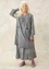 Woven dress in organic cotton (graphite S)