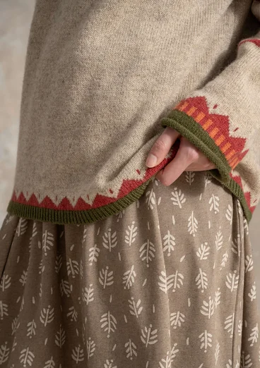 Strickpullover „Arktis“ aus ungebleichter Wolle - ungefärbt