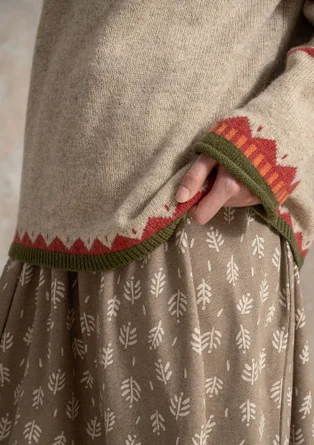 Strickpullover „Arktis“ aus ungebleichter Wolle - ungefärbt