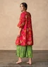 Kimono "Ayaka" en coton biologique (cerise M)