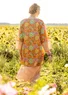 “Cikoria” woven organic cotton tunic (masala XL)