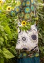 Tas  Sunflower  van biologisch katoen/linnen ongebleekt thumbnail