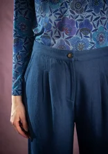 Hose aus Bio-Baumwolle - indigo