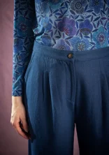 Hose aus Bio-Baumwolle - indigo