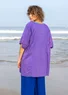 Webtunika „Reflexions“ aus Bio-Baumwolle (amethyst L)