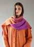 “Stripe” alpaca blend scarf (mayflower One Size)