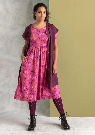 Dotted tights in recycled polyamide - allium
