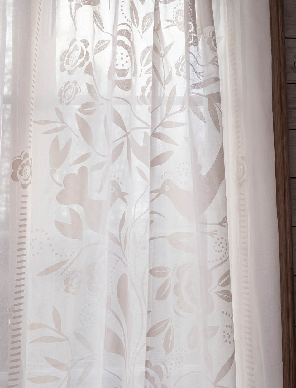 Curtain ”Ottenby” in organic cotton: 