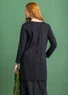 Tricot tuniek "Oriana" van biologisch katoen/modal (zwart XL)