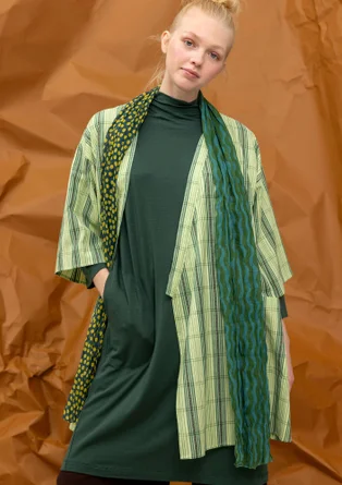 Geblümtes oder einfarbiges Jerseykleid „Hillevi“ aus Lyocell/Elasthan - monstera