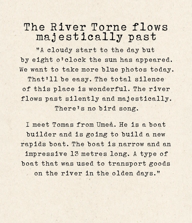 The River Torne flows majestically past