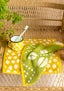 “Leafy” wash cloth 2-pack in organic cotton kiwi thumbnail