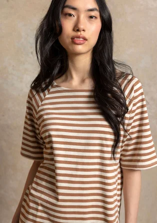 Basic-Streifenshirt aus Bio-Baumwolle - eichel-feder