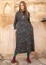 Robe "Bloom" en jersey de lyocell/élasthanne (gris cendré foncé M)