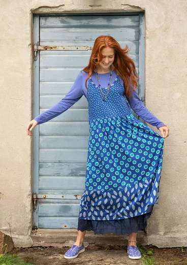 Robe en jersey « Singö » en coton biologique/modal - lupin
