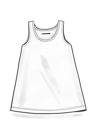 Jerseytop aus Bio-Lyocell/Elasthan - schwarz