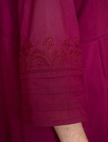 Robe tissée « Tjärn » en coton biologique - vindruva