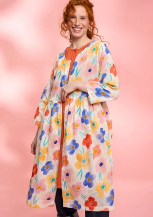 Geblümtes Kleid „Aquarelle“ aus Bio-Baumwolle - multi