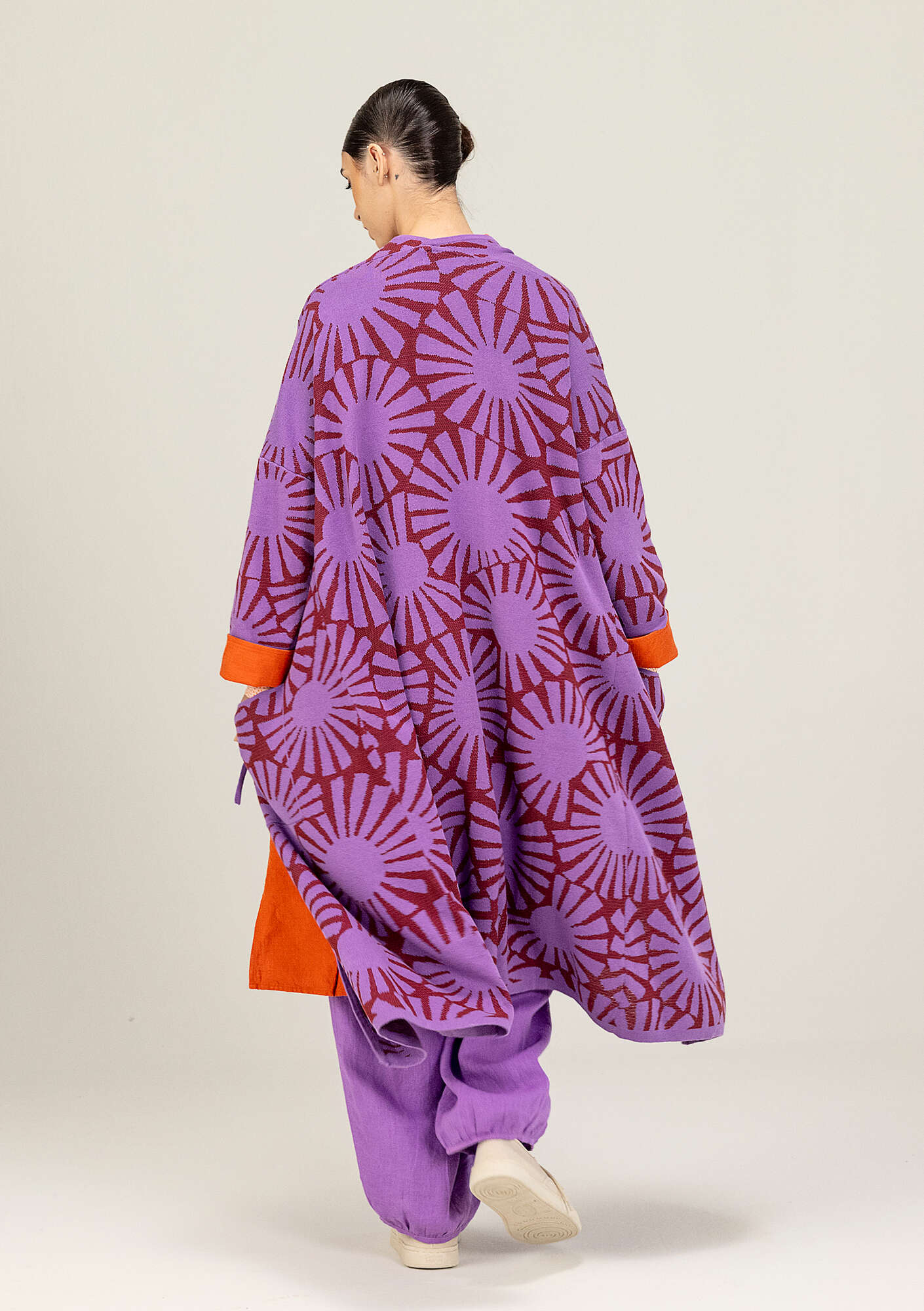 Midori” long cardigan in organic cotton gudrunsjoden.com