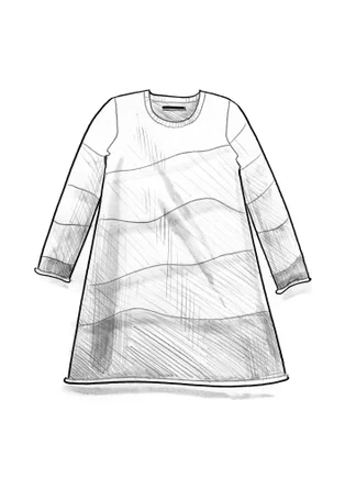 Stricktunika „Siv“ aus Recycling-/Bio-Baumwolle - veronagrün