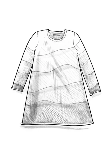 Stricktunika „Siv“ aus Recycling-/Bio-Baumwolle - veronagrün